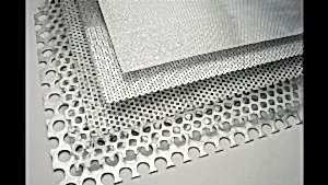 perfore alüminyum levha
